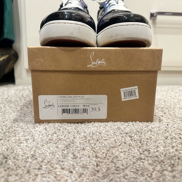Like New CHRISTIAN LOUBOUTIN Vieira Orlato Red Sole Sneakers - Picture 6 of 9